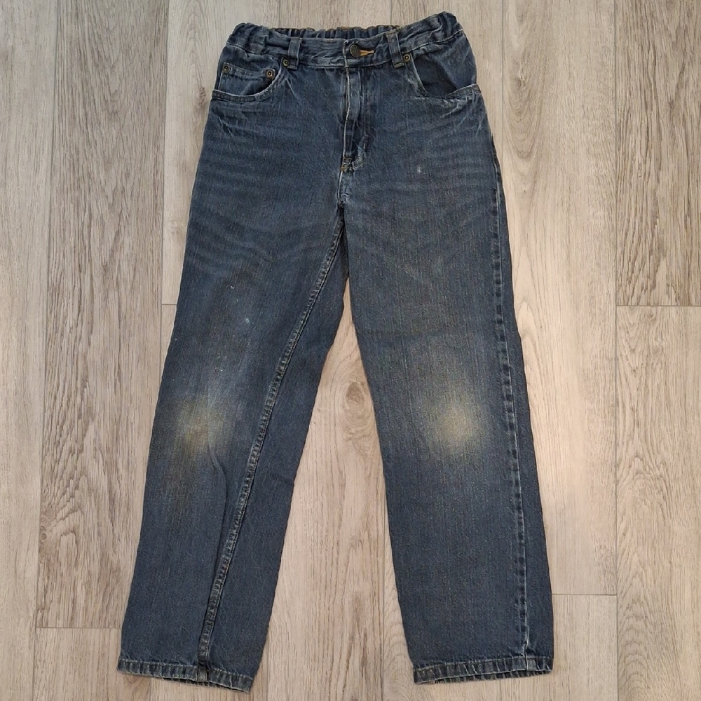 Vintage Faded Glory Relaxed Fit Blue Jeans